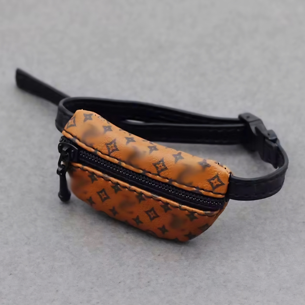 Louis Vuitton Brown Monogram Belt Bag for Labubu